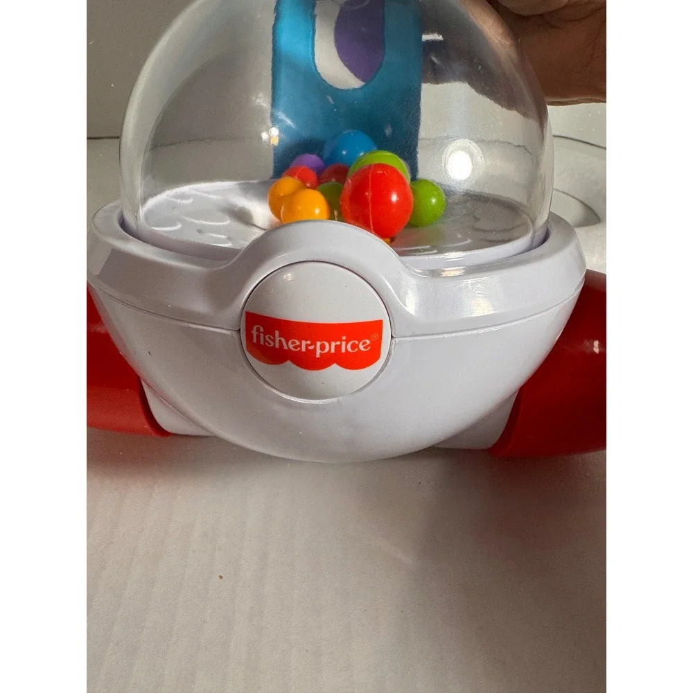 Fisher Price Corn Popper Push Toy Blue White Red FGY72 2017 Mattel